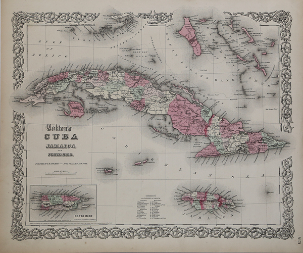 Cuba Jamaica and Porto Rico