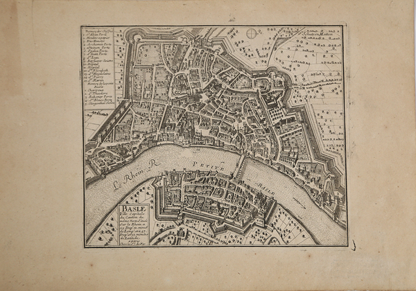 Basle Ville Capitale du Canton du mene nom…