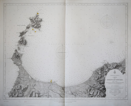 Carta del Golfo dell'Asinara