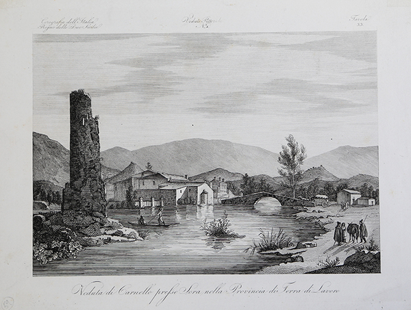 Veduta di Carnello presso Sora nella Provincia di Terra di …