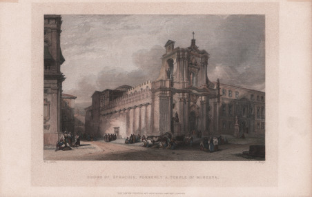 Duomo of Siracuse, formely a Temple of Minerva