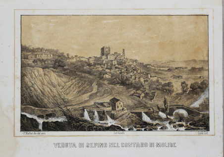 Veduta di Sepino nel Contado di Molise