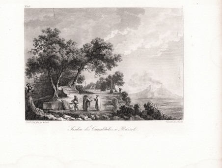 Jardin des Camaldules, à Pouzzol