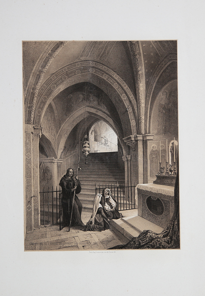 Une partie de l'Eglise du Couvent San-Benedetto pres Subiaco