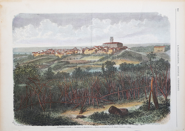 Vue générale de Mondte-Rotondo - D'après una photographie de M. …