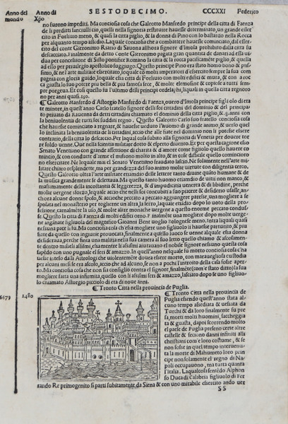 Tronto Citta nella provincia de Puglia