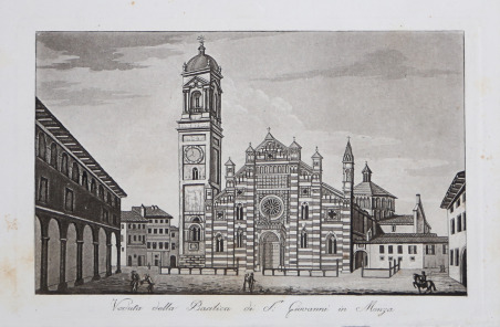 Veduta della Basilica di S.Giovanni in Monza