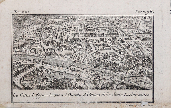 La Città di Fossombrone nel Ducato d'Urbino dello Stato Ecclesiastico