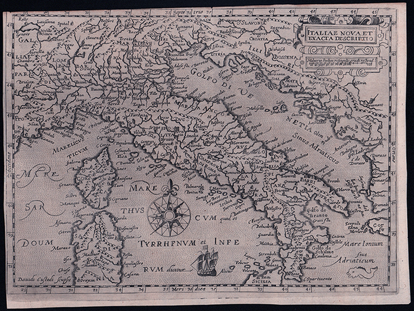 Italiae Nova et exacta Descriptio