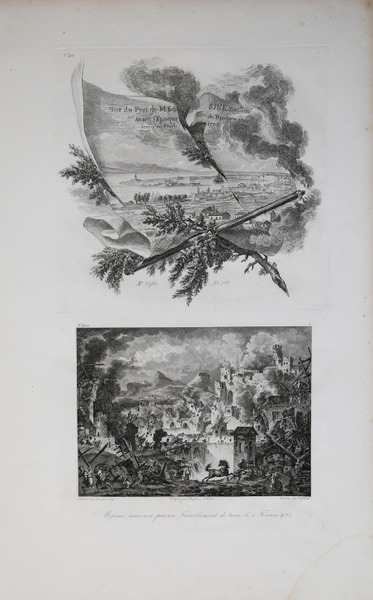 Vue de Port de Messine avant l’Epoque du Tremblement Arrié …