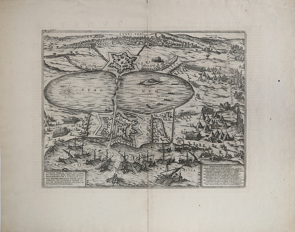 Tunetis Urbis ac novae eius arcis, et Guletae…effigies