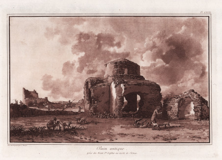 Bain antique pres du mont S.te Sophie au midi de …