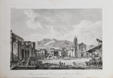 Place pubblique de Carini a 18 Milles de Palerme