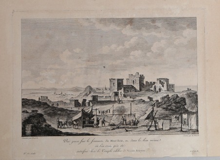 Vue prise suv le sommen du Mont Erix, en dans …