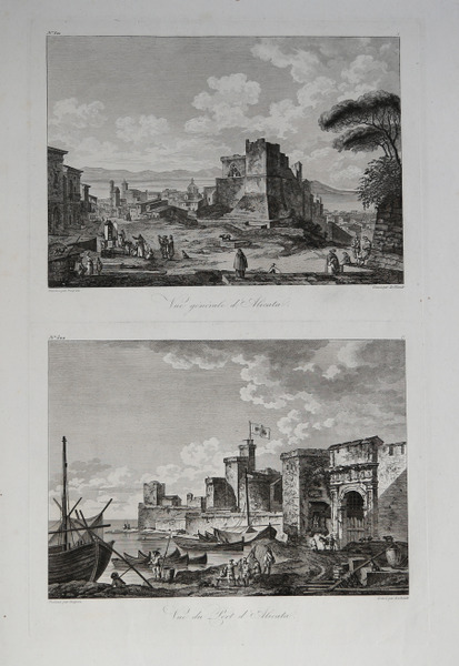 Vue generale d'Alicata - Vue du Port d'Alicata