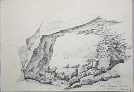 Rocca Peniata on the road to Cefalù, May 29 1823