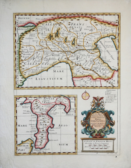 A New Map of Gallia Cisalpina & Graecia Magna