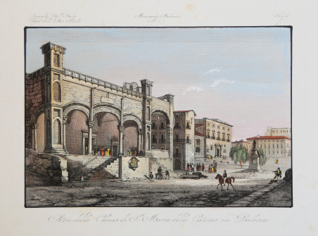 Atrio della Chiesa di S. Maria della Catena in Palermo