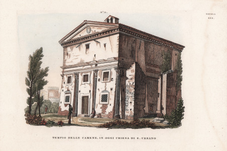 Tempio delle Camene, in oggi chiesa di S. Urbano