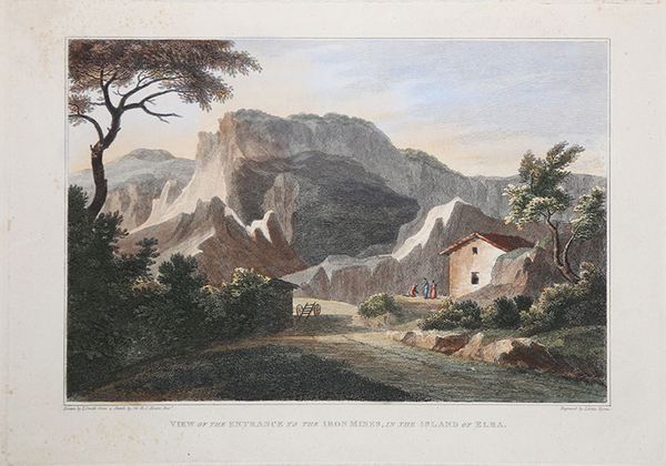 View of the Entrance to the Iron Mines, in the …