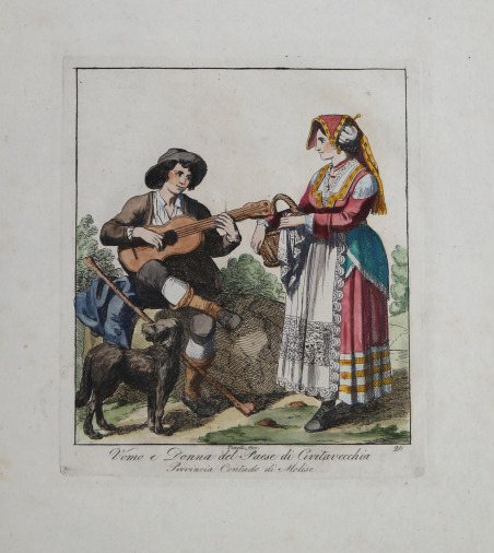 Uomo e Donna del Paese di Civitavecchia