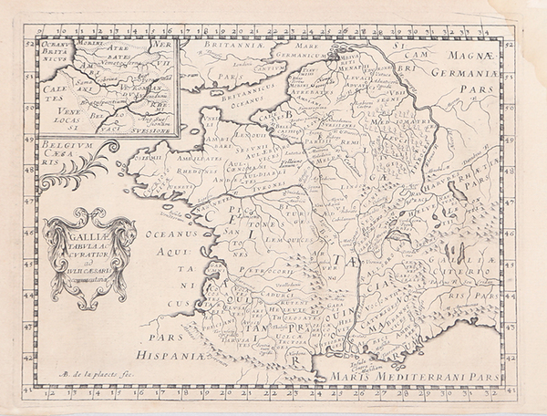 Galliae Tabula Accuratior ad Iulii Caesaris