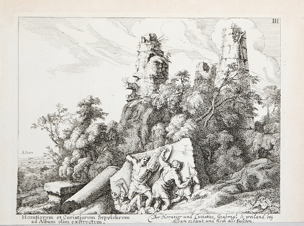 Horatiorum et Curiatiorum Sepulchrum ad Albam olim exstructum