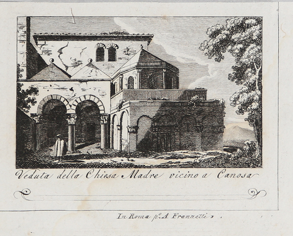 Veduta della Chiesa Madre vicino a Canosa