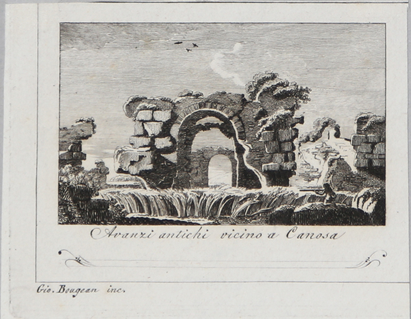 Avanzi antichi vicino a Canosa