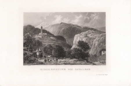 Kirchenruine Bei Cavalese