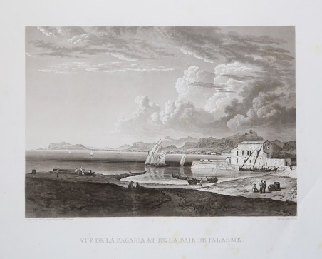Vue de la Bagaria et de la Baie de Palerme