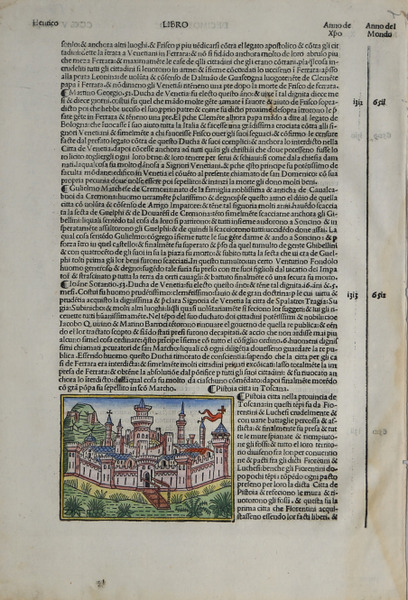 Pistoia citta in Toscana