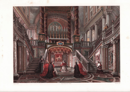 Papa Pio IX in preghiera