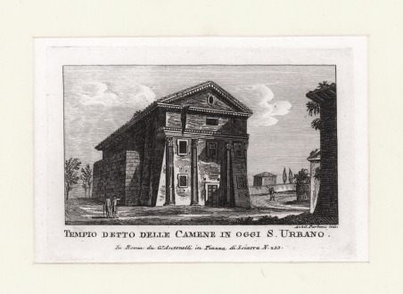 Tempio detto delle Camene in oggi S. Urbano