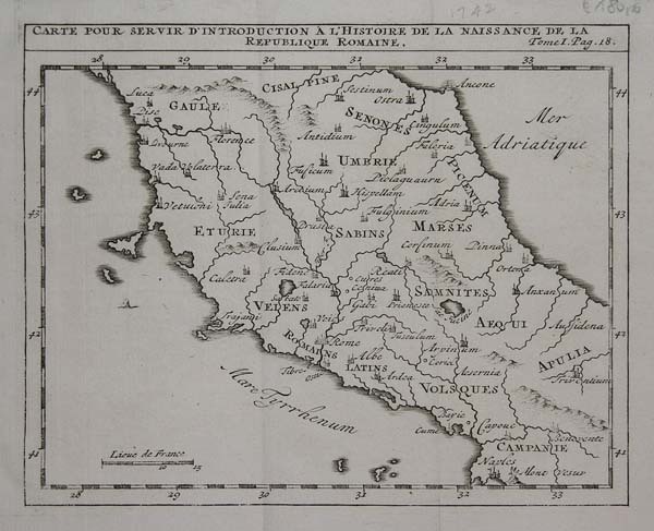Carte pour servir d'introduction a l'Histoire de la naissance de …