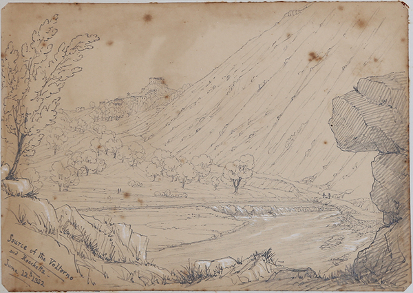 Source of the Voltorno and Rocchetta June 12th 1852