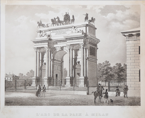 L'Arc de la Paix à Milan