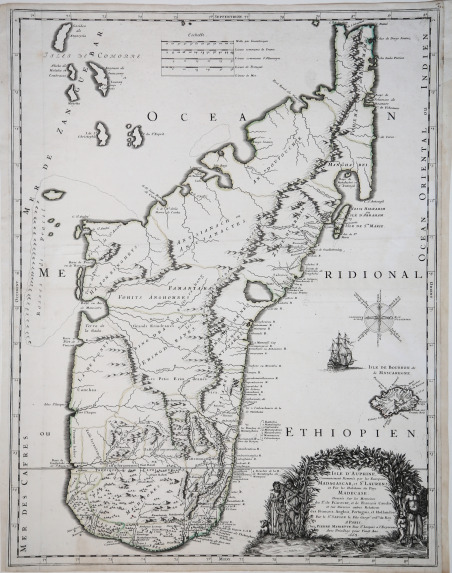 Isle d'Auphine communement Nommèe par les Europeans Madagascar, et St. …