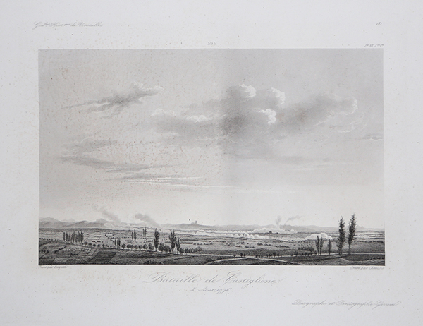 Bataille de Castiglione. / 5 Aout 1796