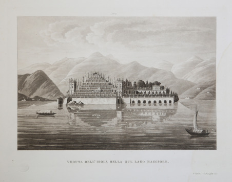 Veduta dell' Isola Bella sul Lago Maggiore