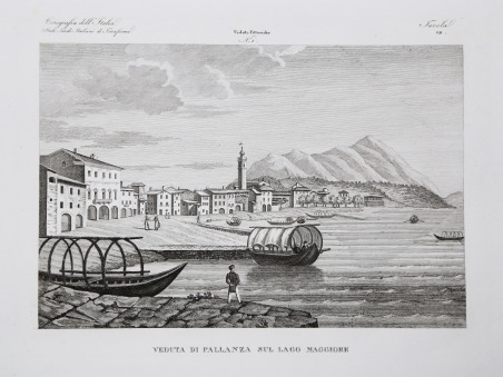 Veduta di Pallanza sul Lago Maggiore