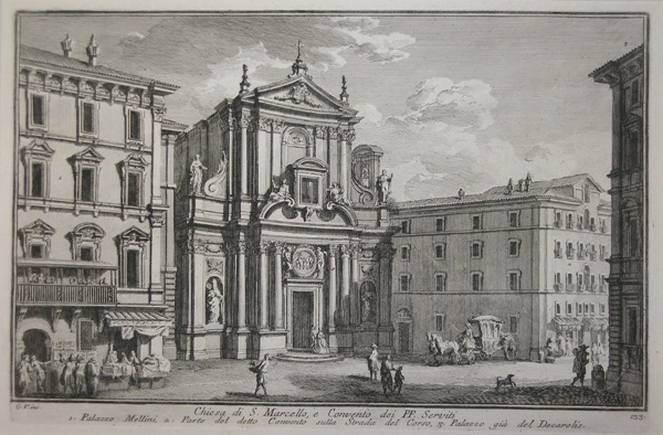 Chiesa di S. Marcello, e Convento dei PP. Serviti