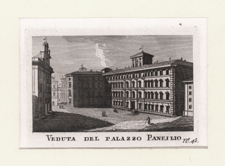 Veduta del Palazzo Panfilio