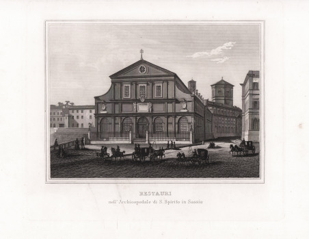 Restauri nell'Archiospedale di S. Spirito in Sassia