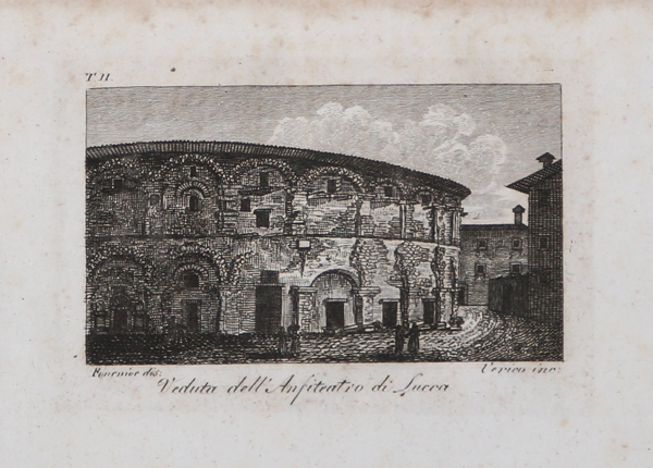 Veduta dell'Anfiteatro di Lucca