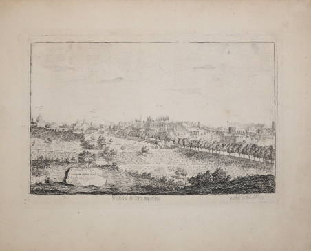 Veduta del secondo ordine dei bagni di Paolo Emilio da …