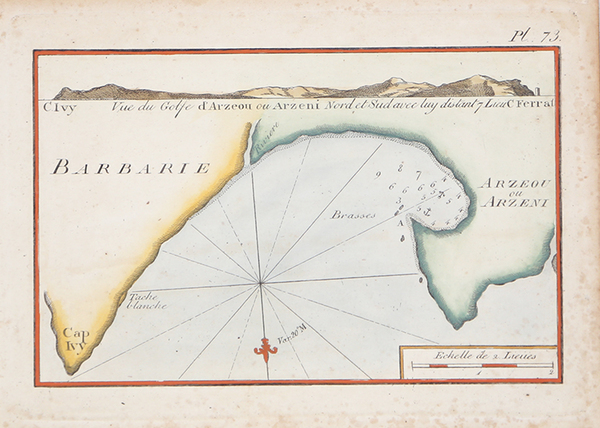 Vue du Golfe d'Arzeou ou Arzeni Nord et Sud…