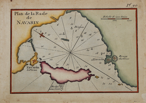 Plan de la Rade de Navarin