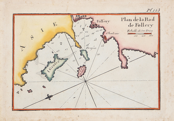 Plan de la Rad de Follery