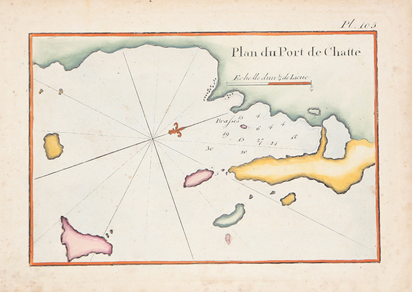 Plan du Port de Chatte